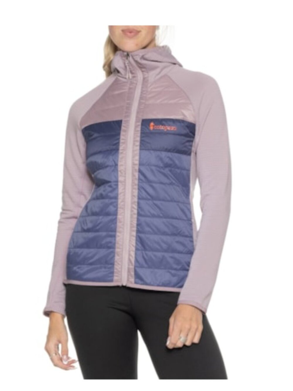 Cotopaxi Women's XL Capa Hybrid Hooded Jacket Insulated Pink Blue NWT Stretch
